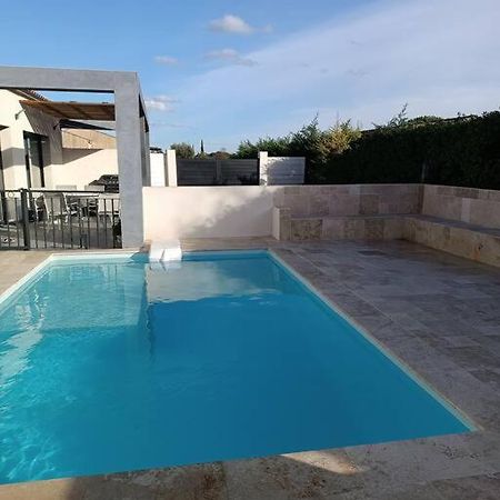 Charmant Studio Avec Piscine Villemoustaussou Dış mekan fotoğraf
